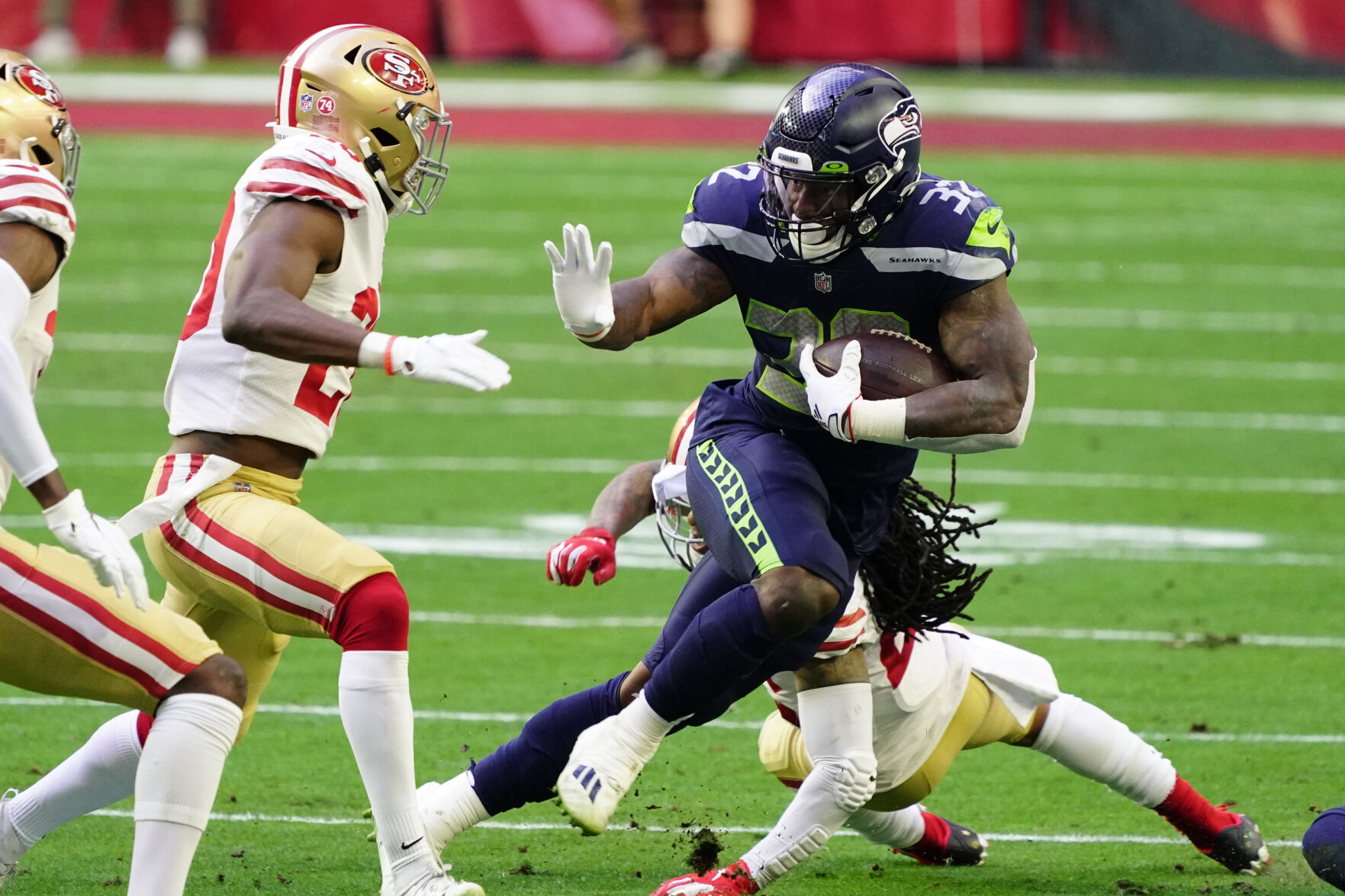 Seattle Seahawks RB Chris Carson (OSU)